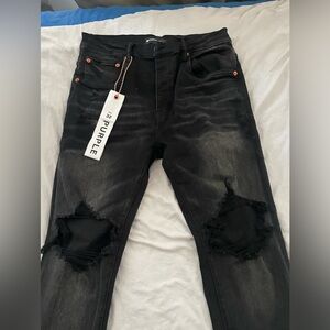 Black Purple brand jeans